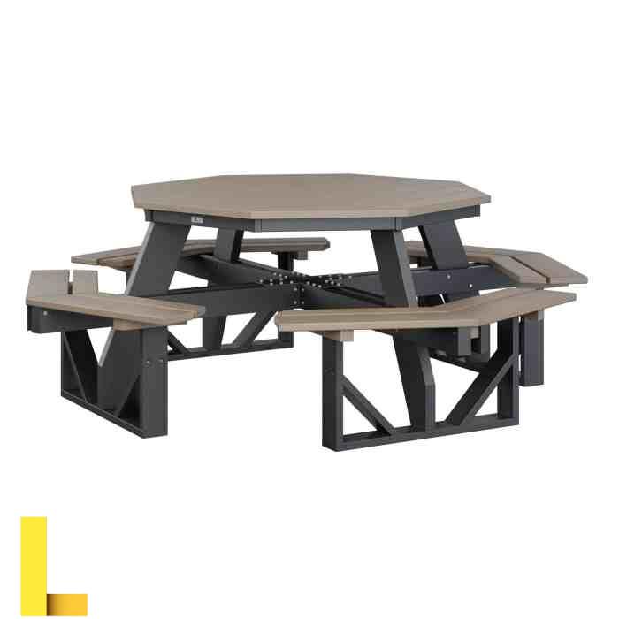 Octagon Picnic Table - Bosman