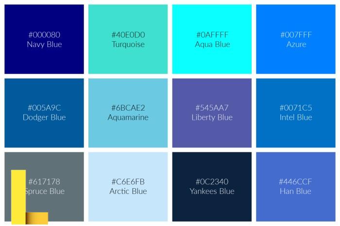 100 Shades Of Blue Color (Names, HEX, RGB, CMYK Codes) –, 58% OFF