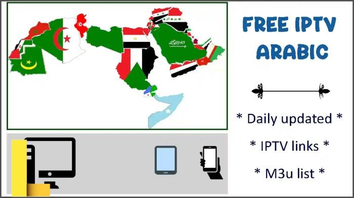 Free IPTV Arabic Channels: Watch Live TV Online - Free IPTV