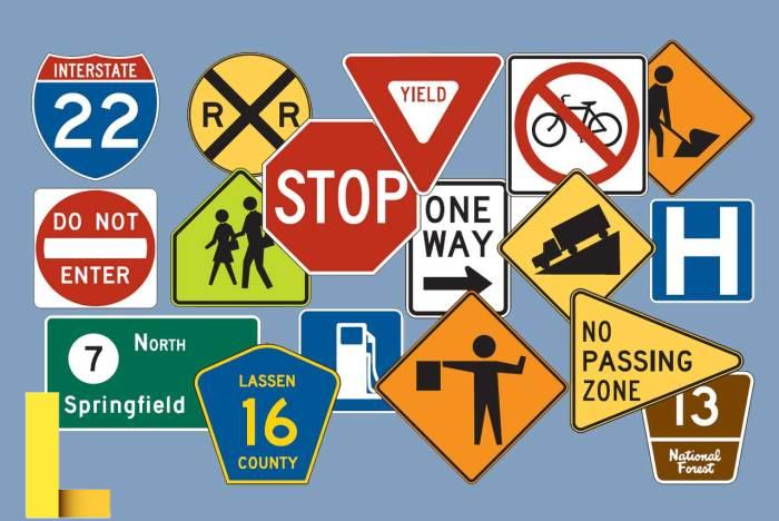 Shapes and Colors of Traffic Signs - Free DMV Test Signs of life for apple stock as wall st