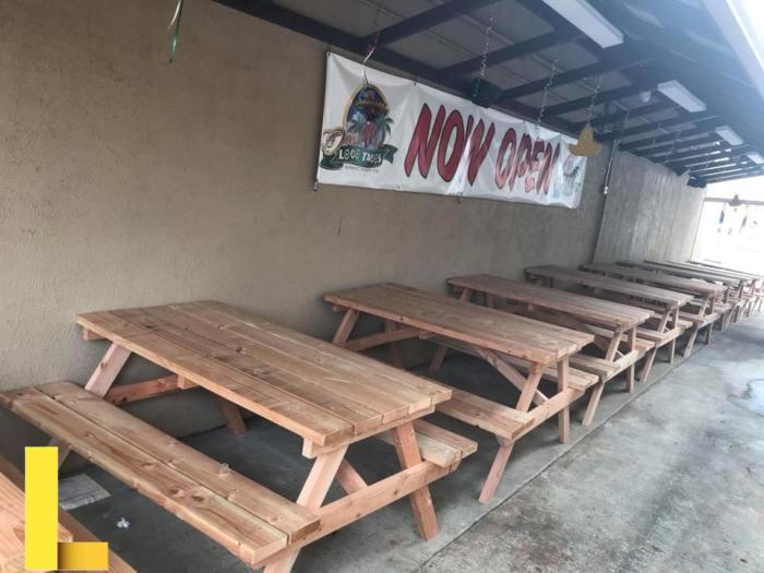 Picnic tables for rent near me