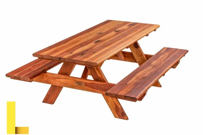 Redwood picnic tables for sale