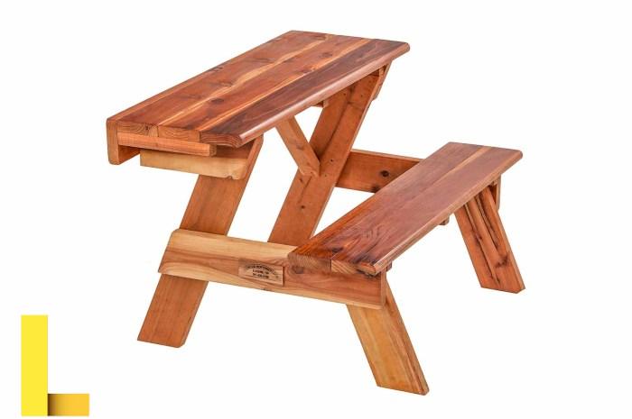 Redwood picnic tables for sale