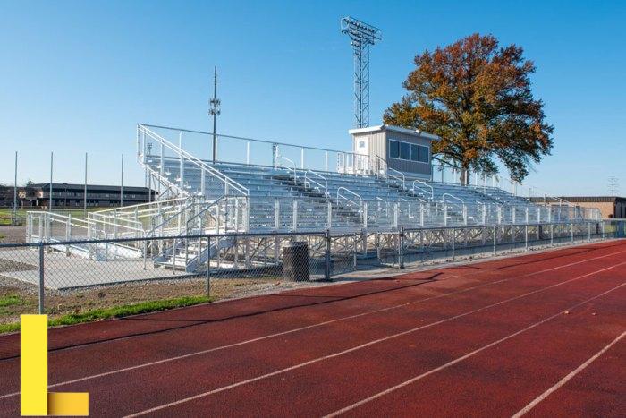 National recreation bleachers