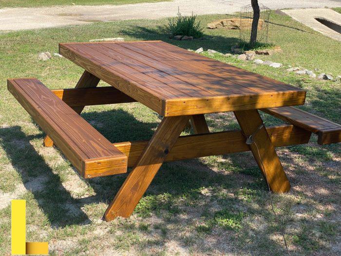 Poly picnic table
