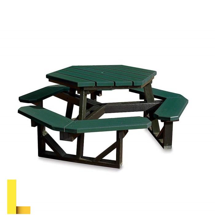 Recycled picnic table