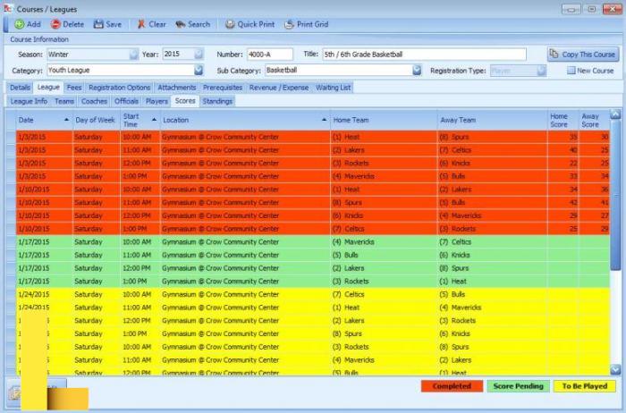 Parks and Recreation Management Software — Sportsman Software