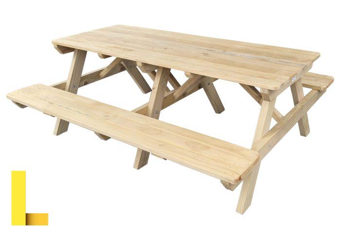 Dimensions picnic table