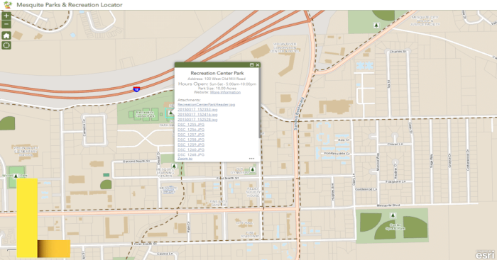 Mesquite parks recreation