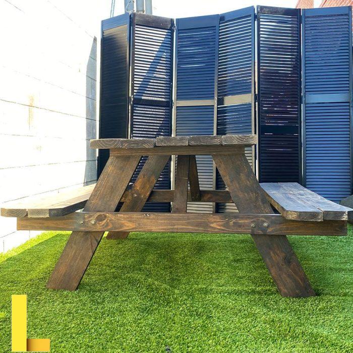 Low picnic table rentals