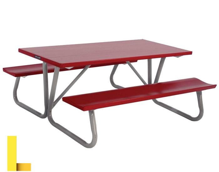 6' Folding Picnic Table