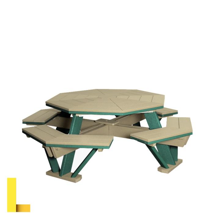 Poly Octagonal Picnic Table – Country Cottage Furniture