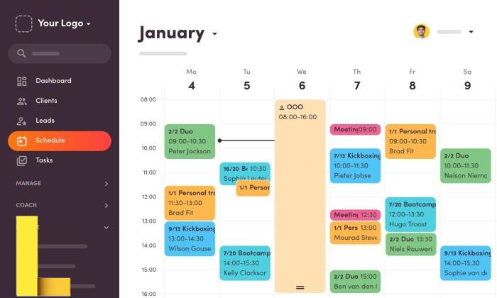 Scheduling Software Gym | Fitness Class Scheduling Software