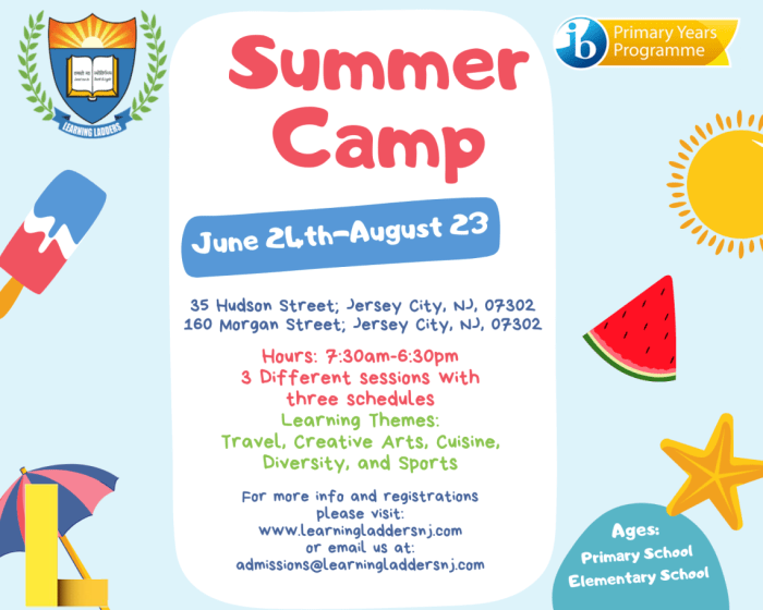 Summer Camps Jersey City Hoboken for kids