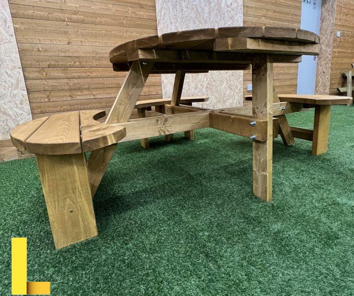 Wheelchair Accessible Table | Wooden outdoor play equipment UK Wheelchair Accessible Table | Wooden outdoor play equipment UK