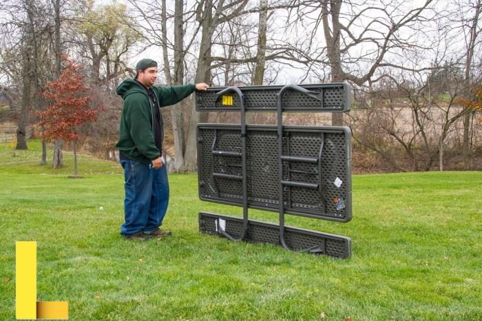Waterproof Folding Picnic Table | Collections Etc.