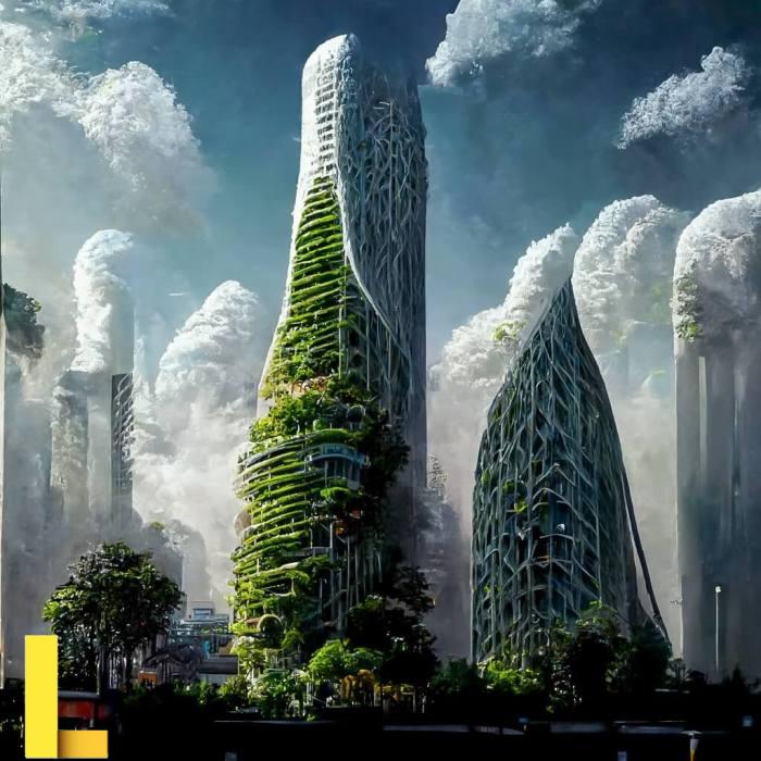 AI-generated Future Cities by Manas Bhat|Futuristic