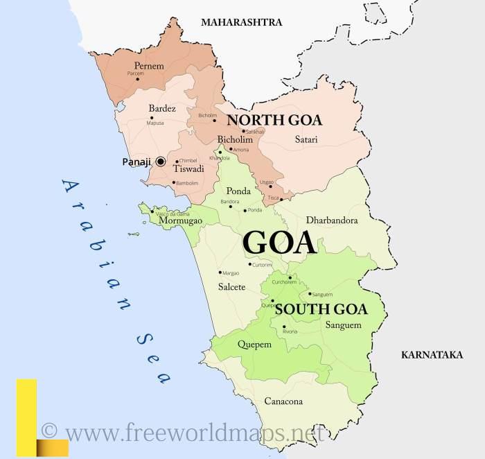 Map of Goa [Visual Guide]