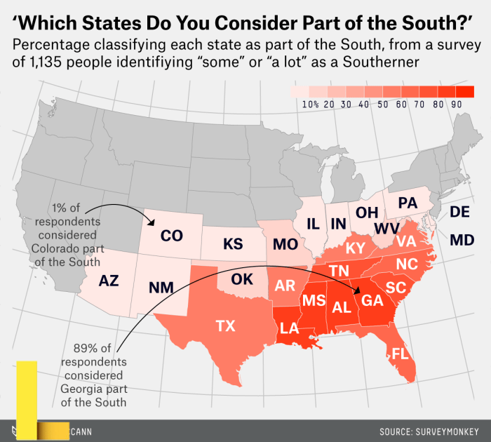 Which States Are in the South? | FiveThirtyEight