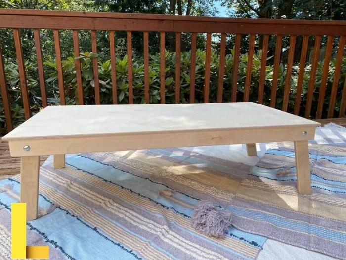 Boho low picnic table