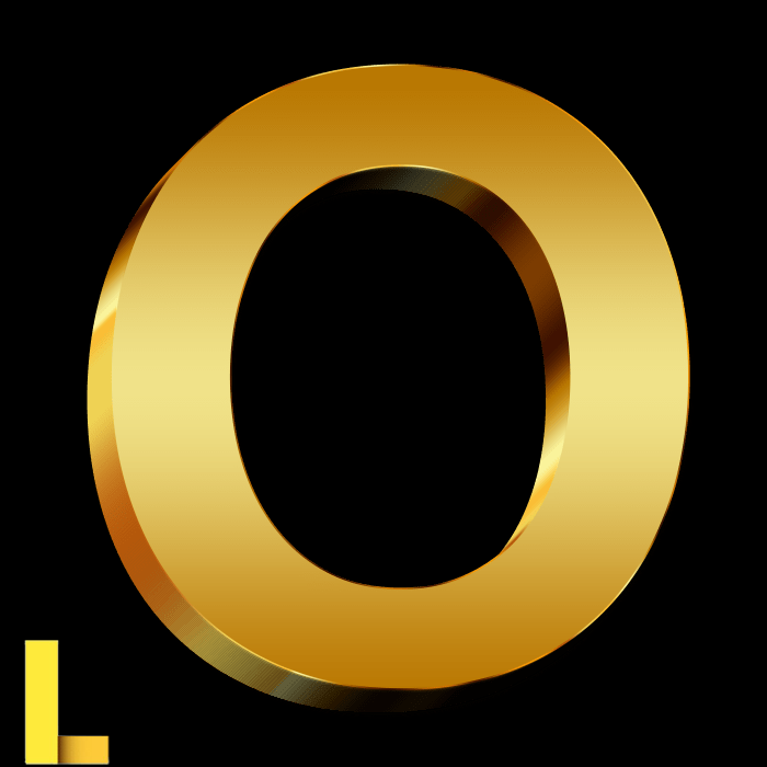 Letter O PNG