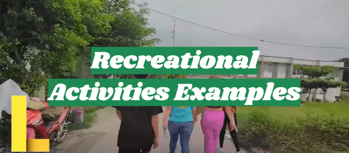 Recreational Activities Examples - OutdoorProfy
