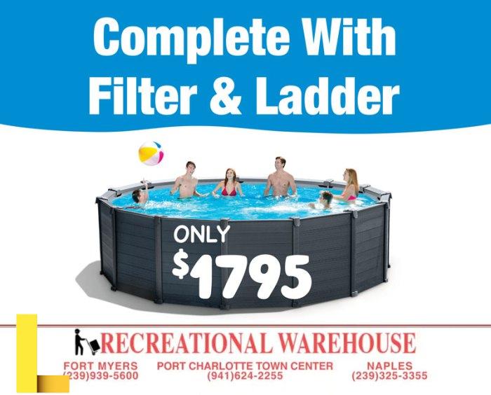 Above Ground Pools Near You | Recreational Warehouse | In Stock Now