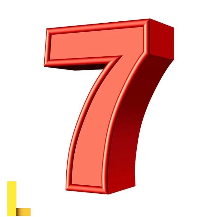 Seven 7 Number · Free image on Pixabay