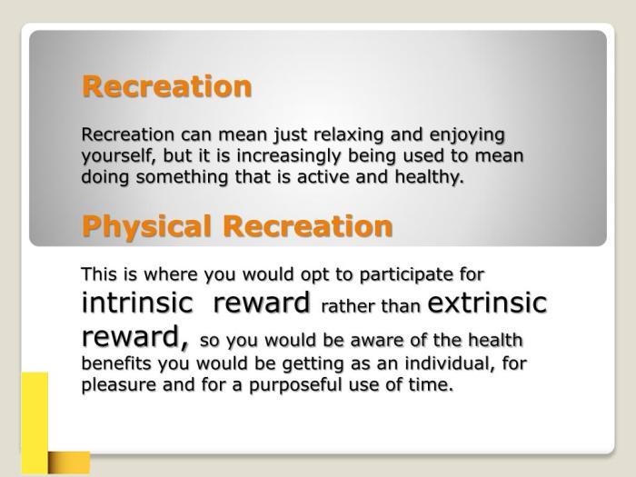 Learn to deliver rec and leisure programs in a variety of settings ...